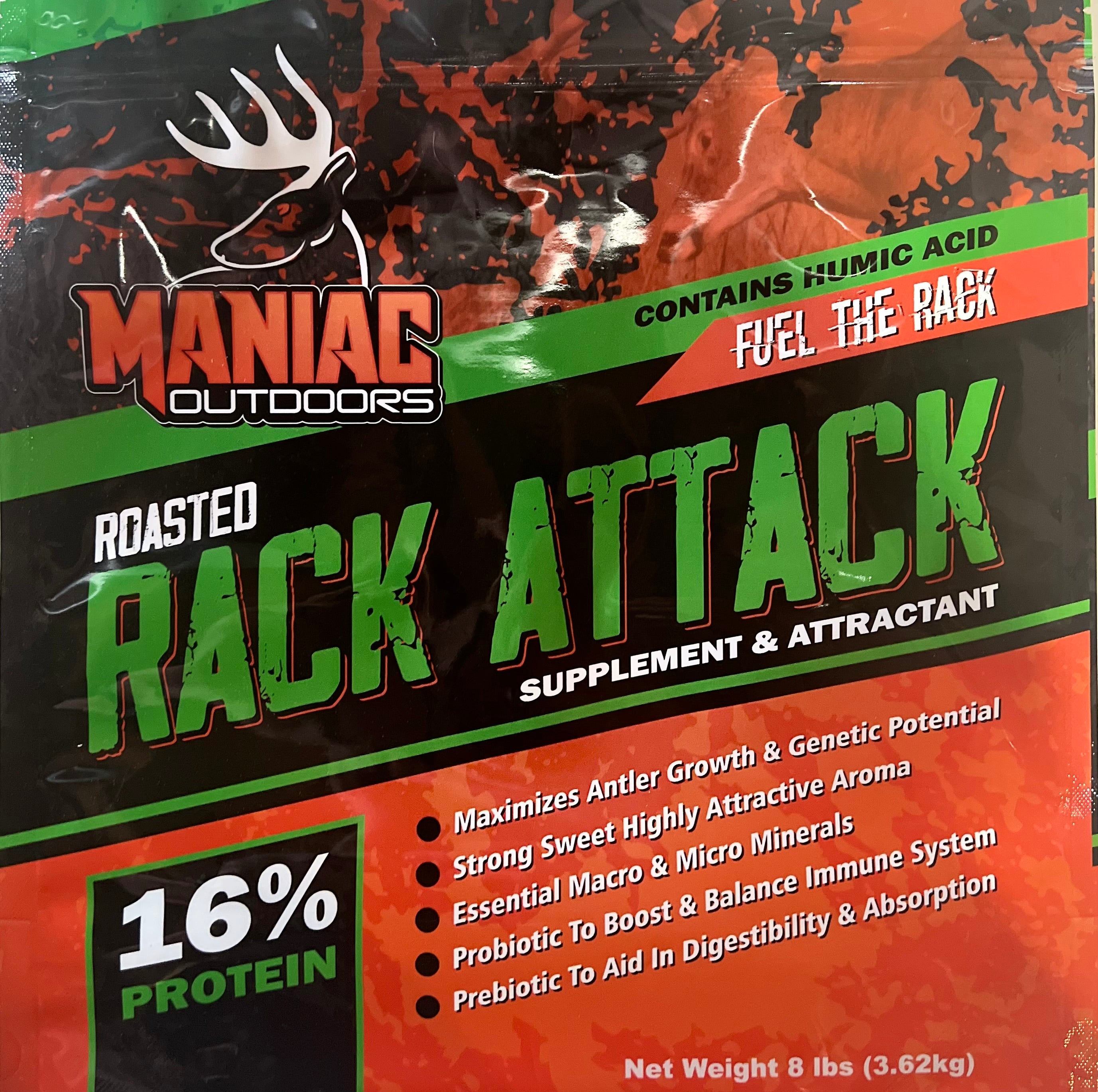 Roasted Rack Attack Feed Attractant with Minerals