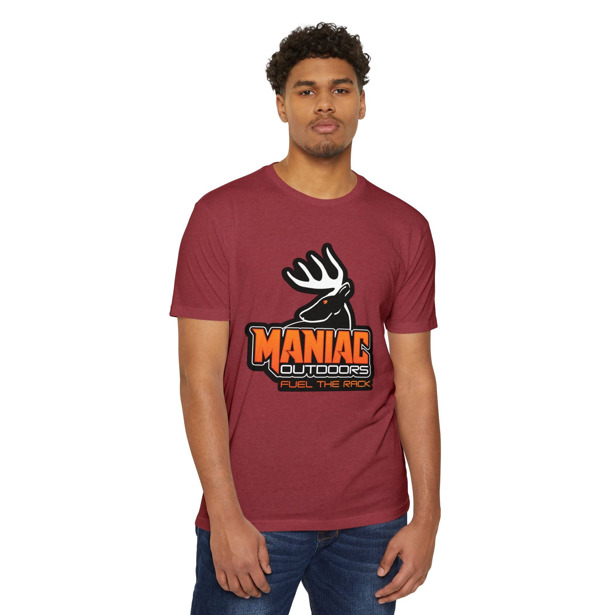 Maniac Unisex CVC Jersey T-shirt