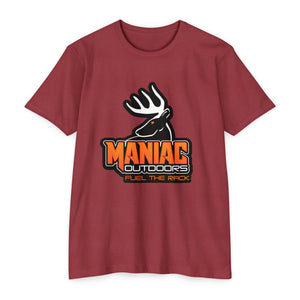 Maniac Unisex CVC Jersey T-shirt